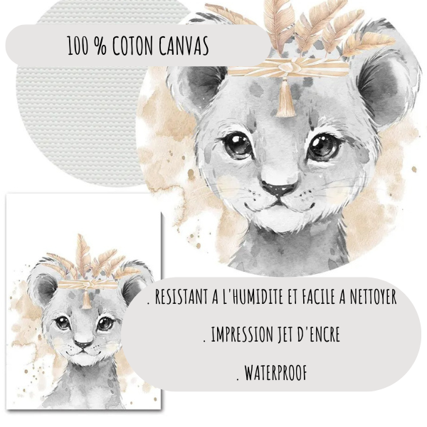 Affiches animaux personnalisées