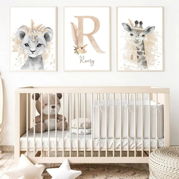 Affiches animaux personnalisées