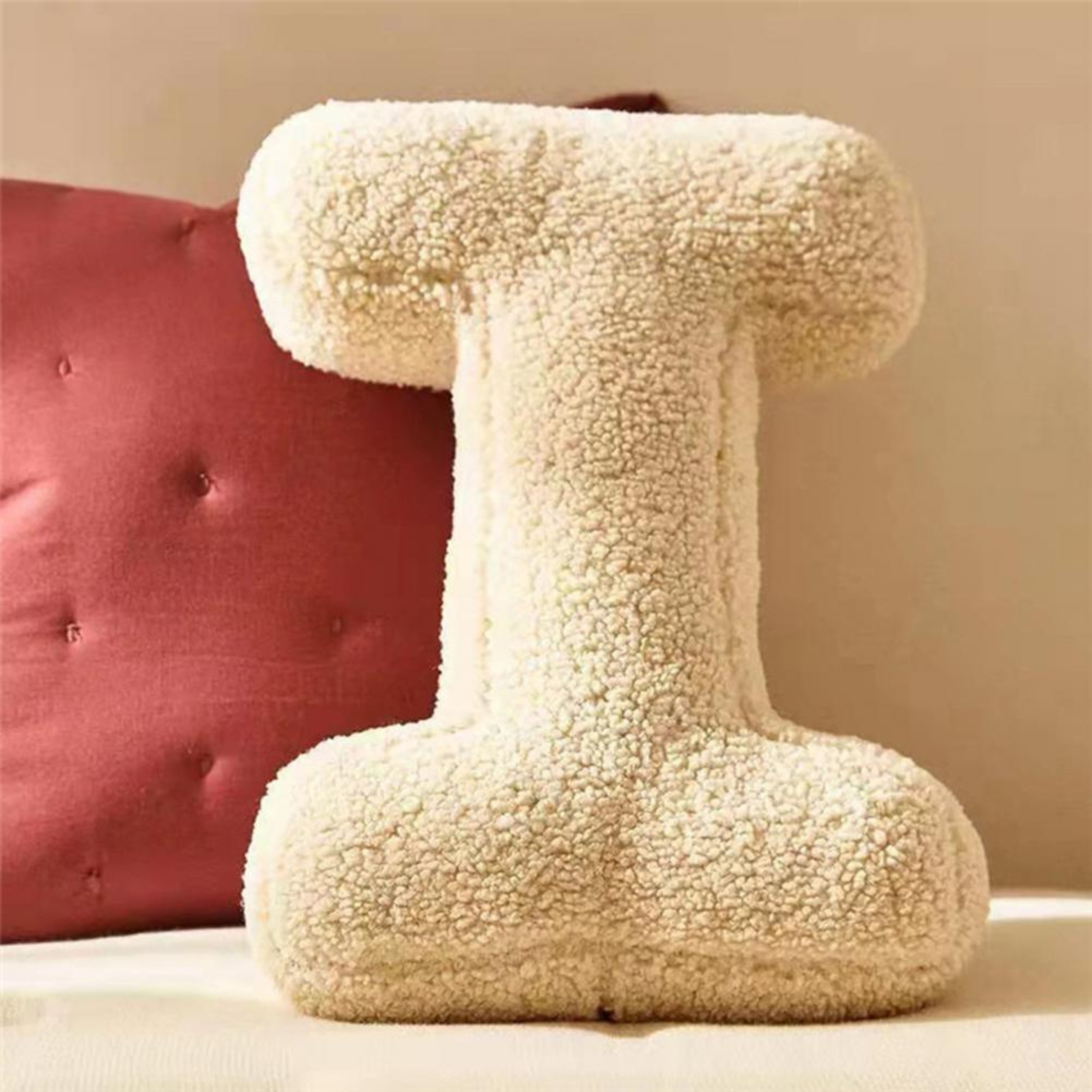 Coussin Lettre Alphabet pour Chambre Enfant