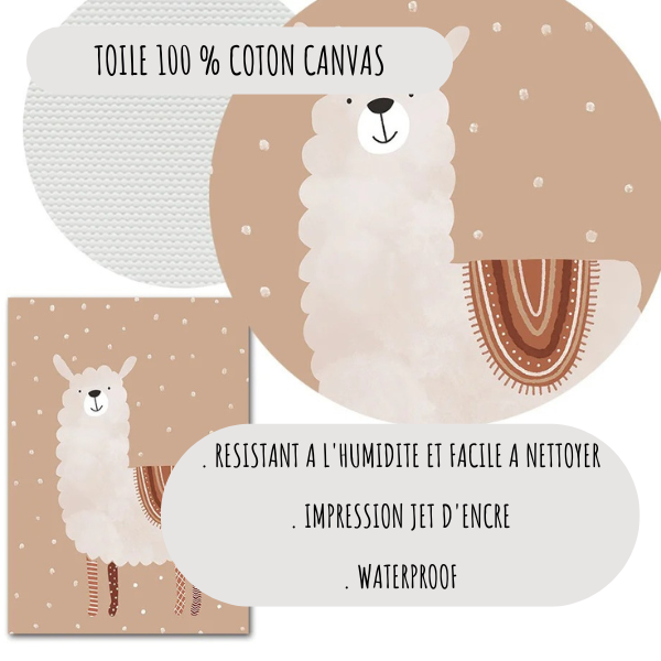 Affiches bohèmes personnalisées – Déco chambre bébé arc-en-ciel