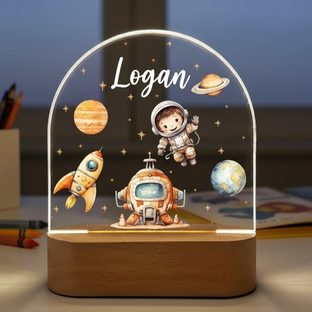 Cadeau enfant personnalisé astronaute