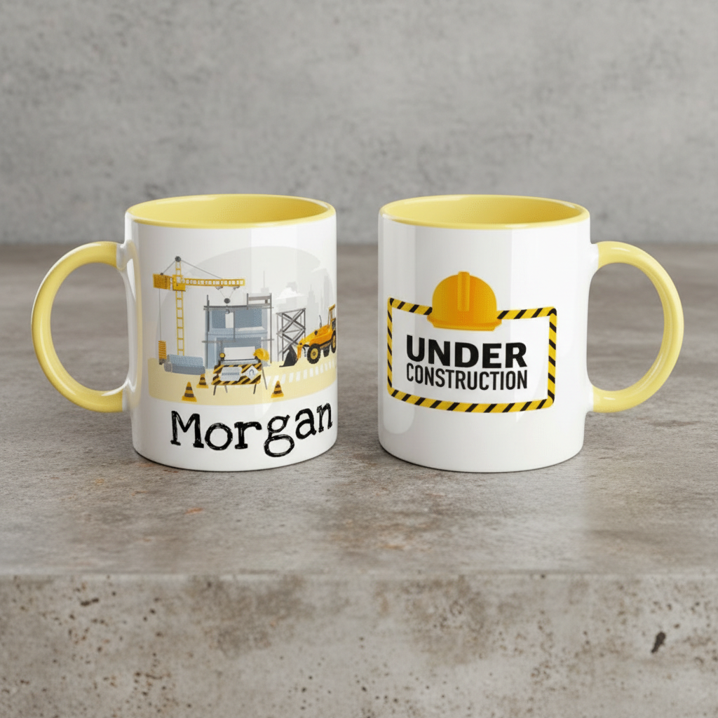 Mug cadeau personnalisé thème bâtiment en céramique