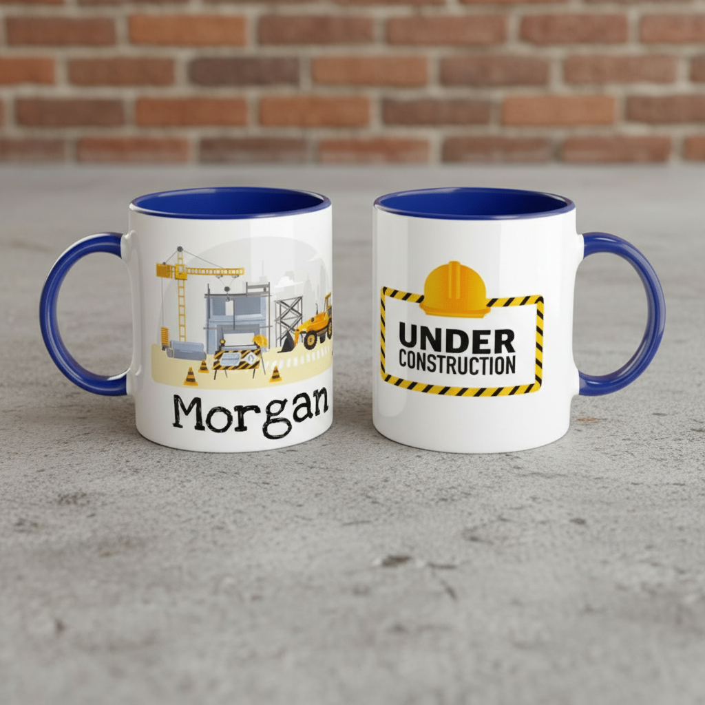 Mug chantier cadeau original pour amateur de construction