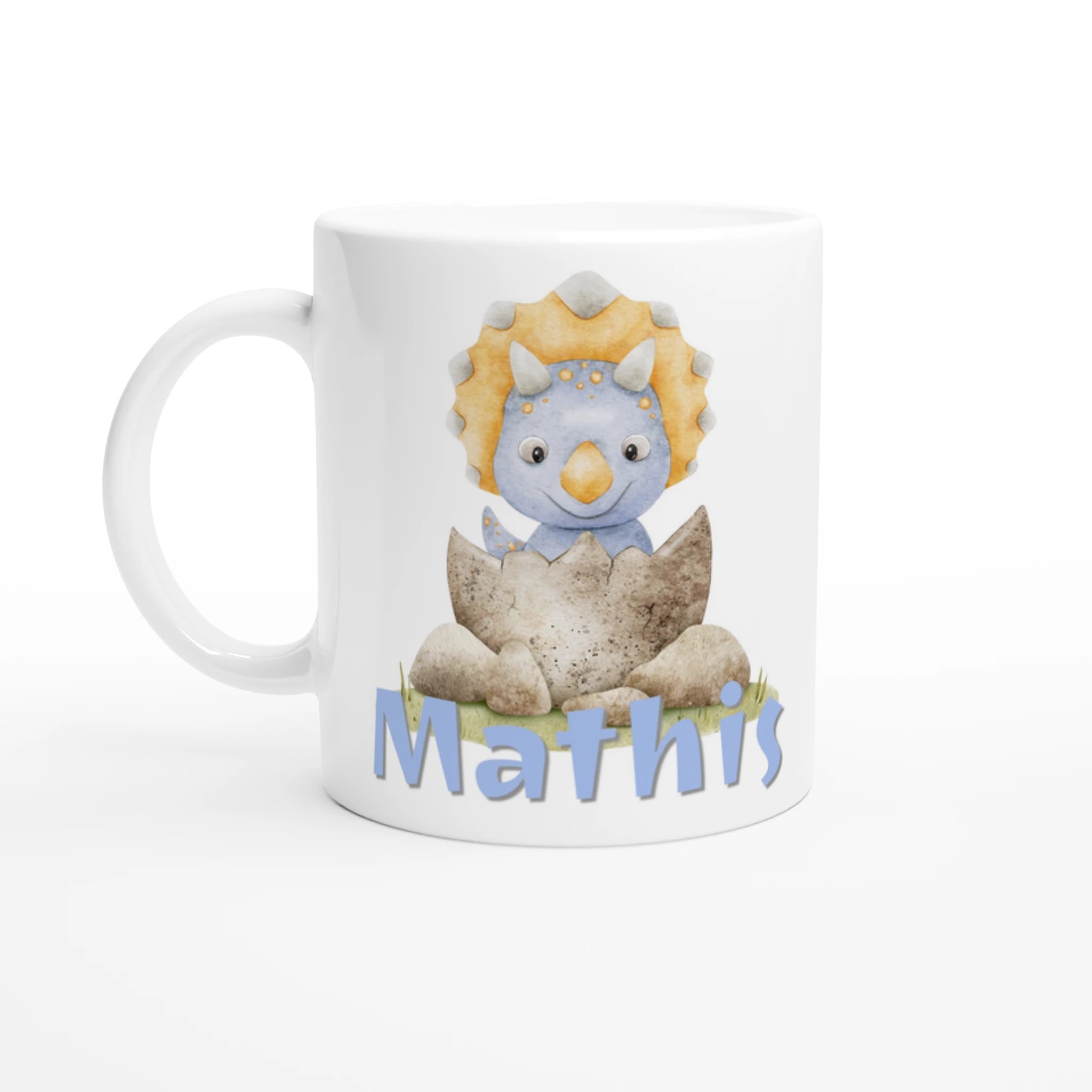 Mug personnalisé avec bébé Triceratops