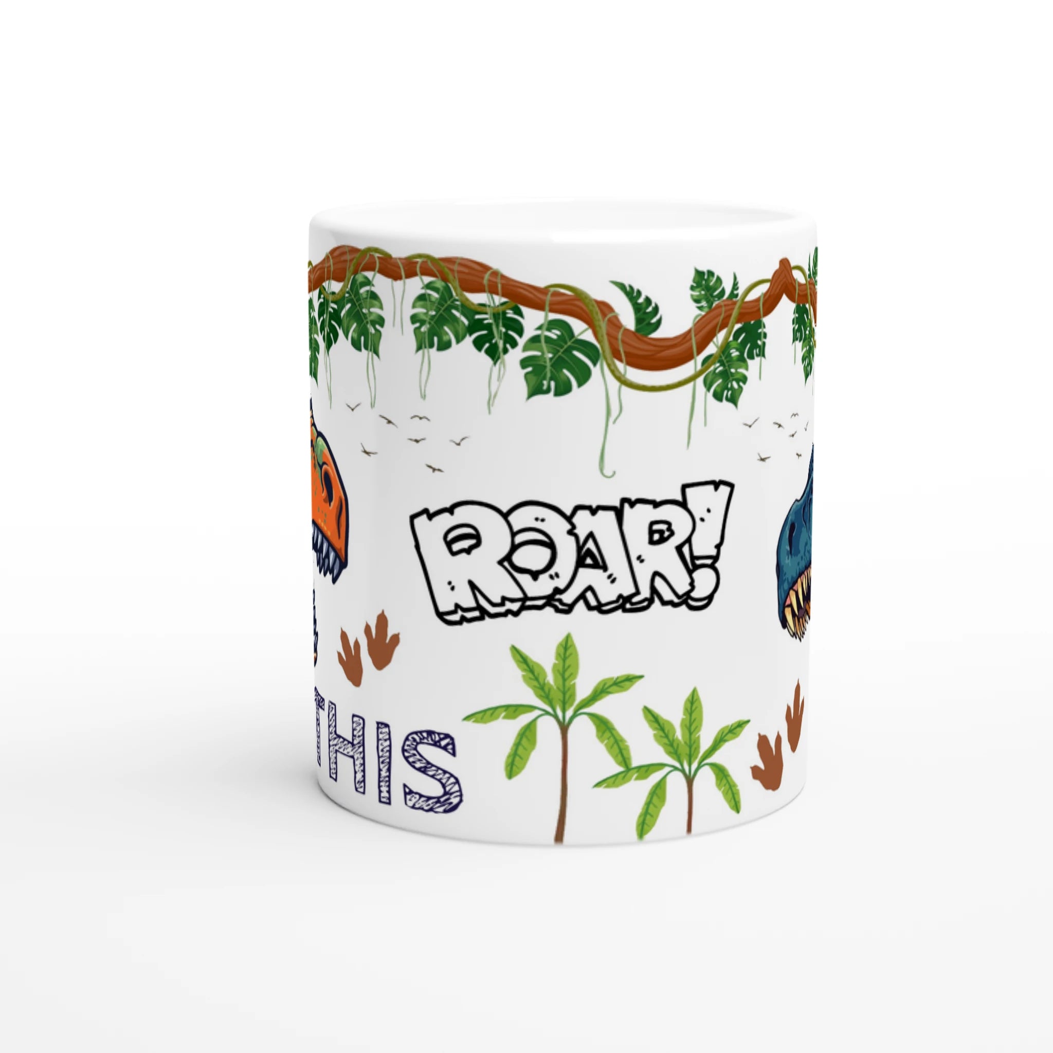 Tasse personnalisable dinosaure