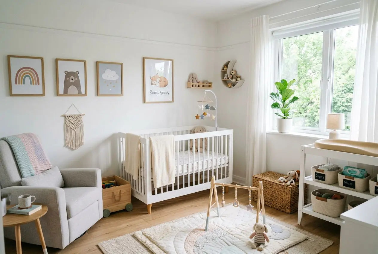 Comment disposer les meubles dans une chambre de bébé