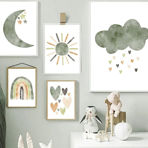 Affiche chambre bébé 40x50 : poster et affiches pour chambre