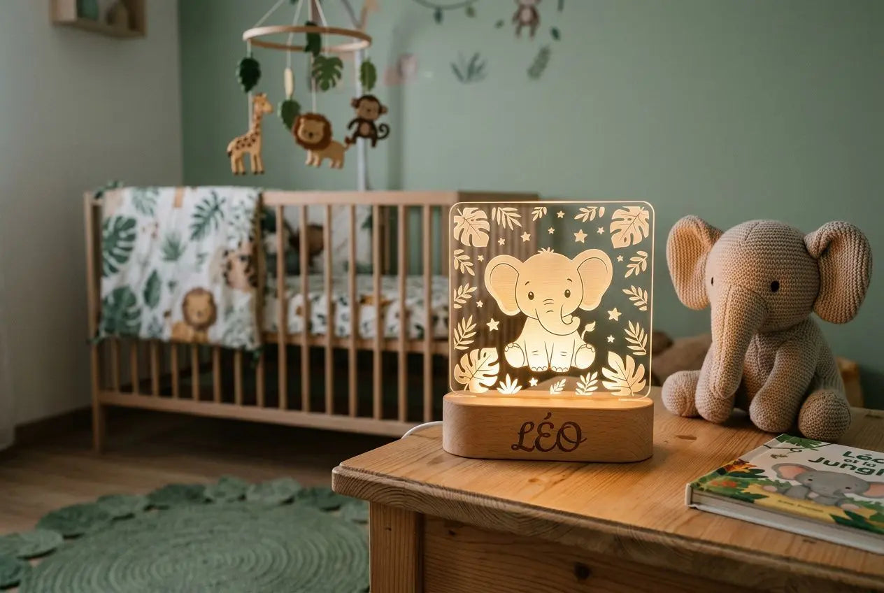 Veilleuse bébé thème jungle : guide d'achat et sélection