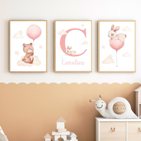 Affiches chambre bébé : idées décoration pour enfant