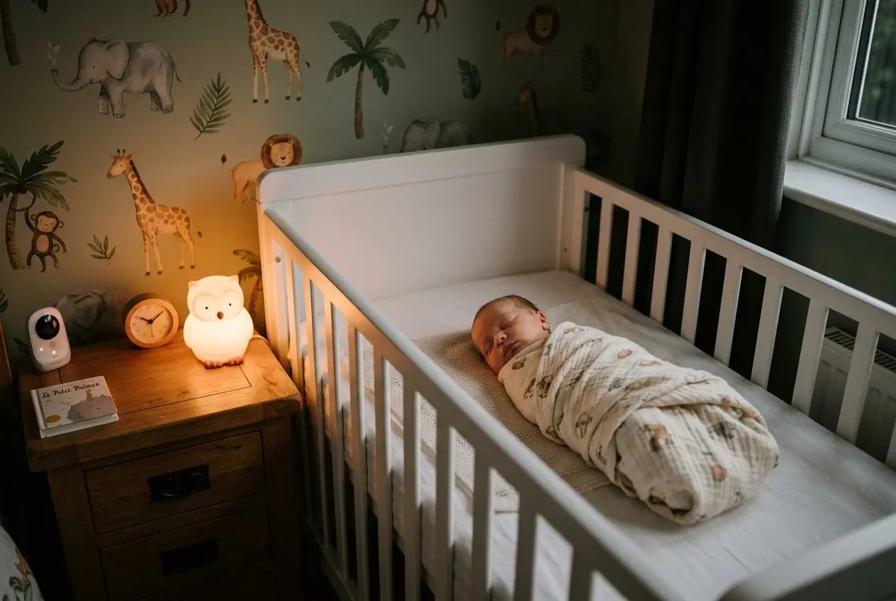 Veilleuse bébé : quel âge est idéal pour l'utiliser ?