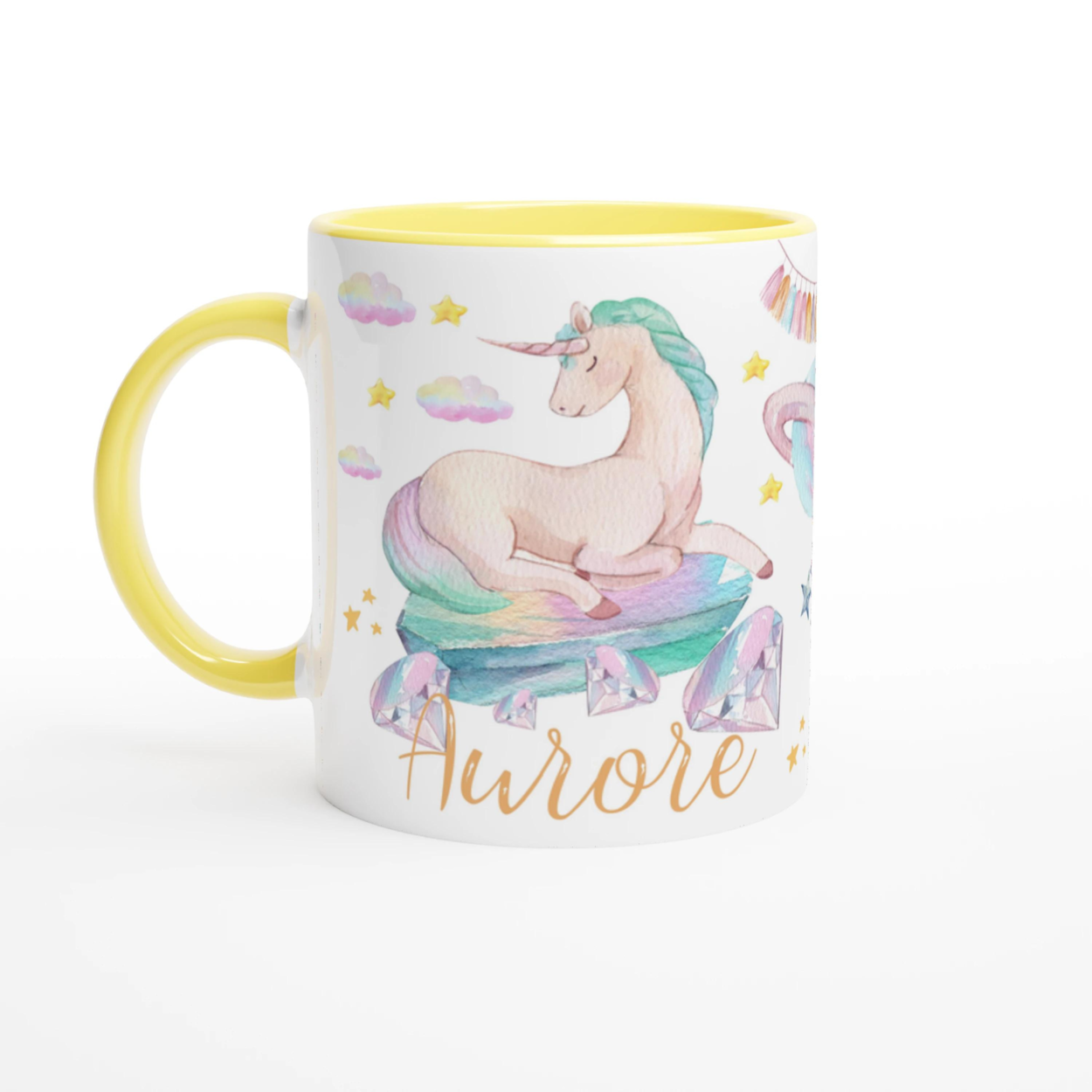 Mug personnalisé Licorne Magique pour Enfants