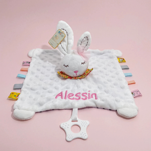 Doudou Lapin Personnalisé pour cadeau bébé