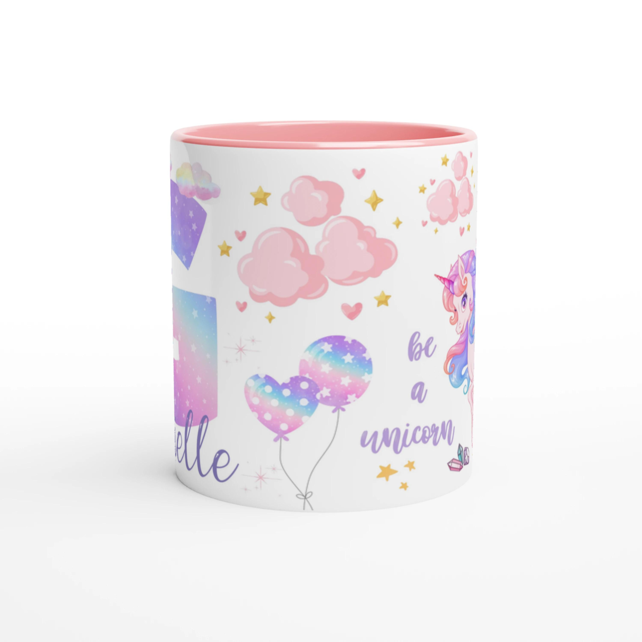 Mug personnalisable licorne magique pour enfants