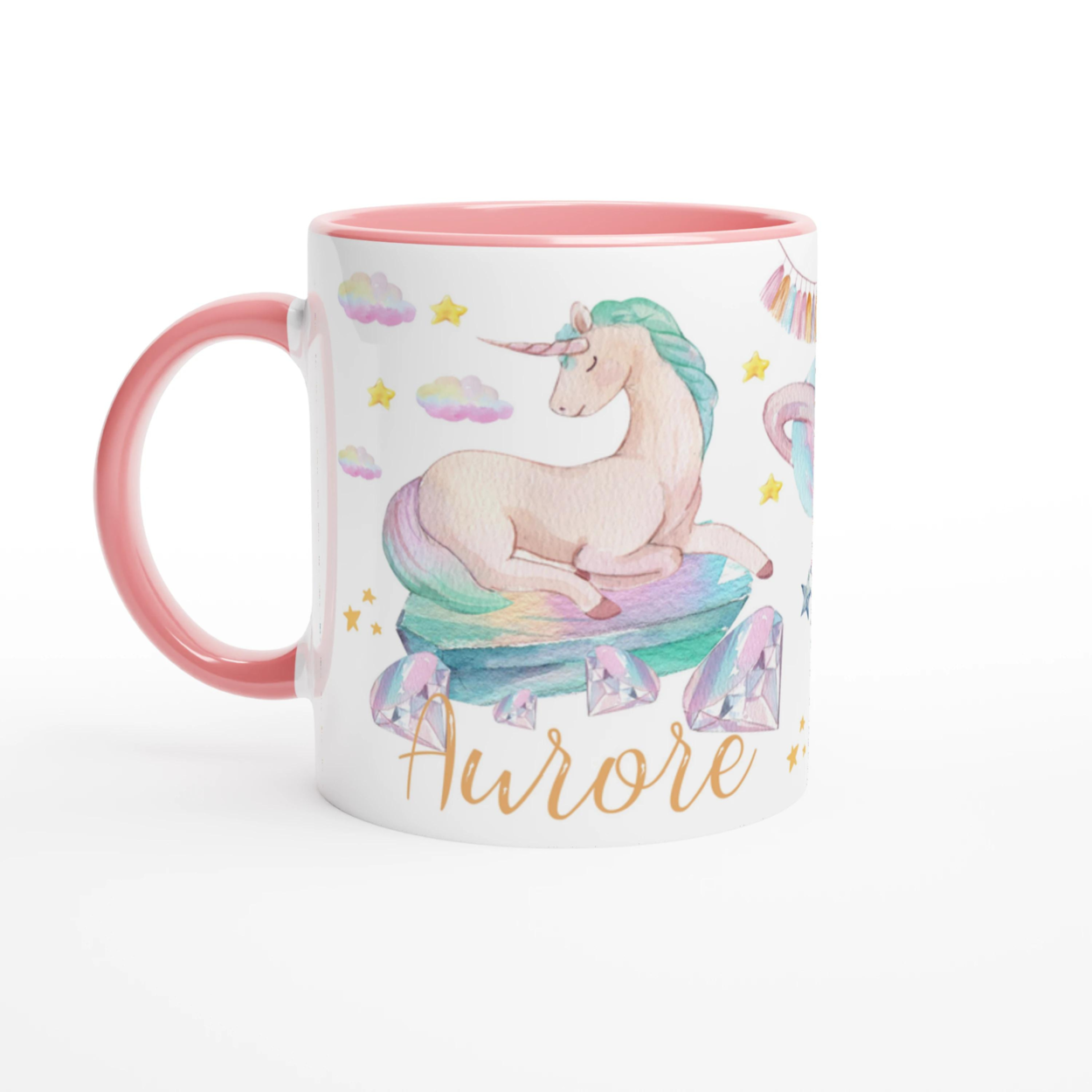 Mug personnalisé Licorne Magique pour Enfants