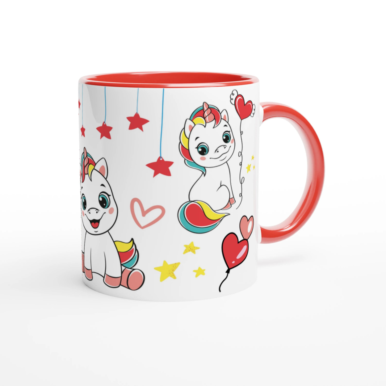 Mug personnalisé avec licorne et prénom – Cadeau féerique pour enfants