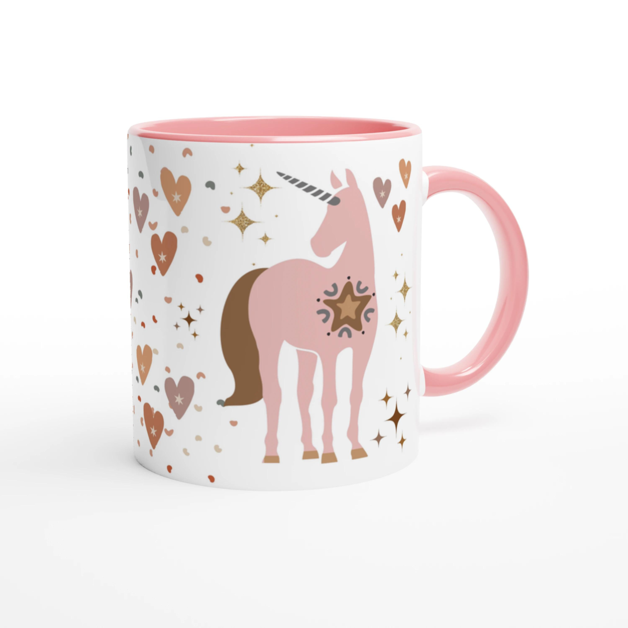 Mug licorne personnalisé pour enfants – Cadeau féérique avec prénom