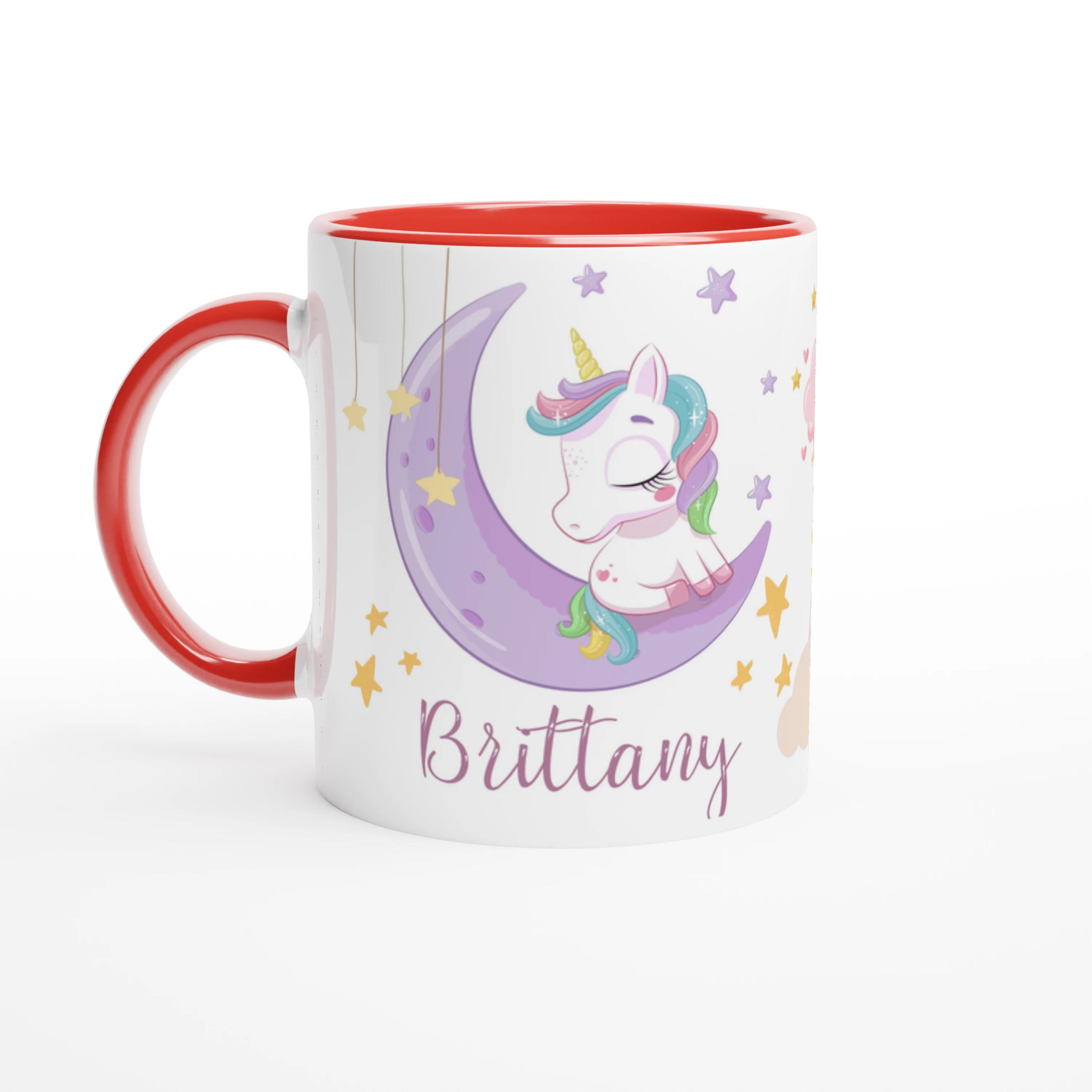 Mug Licorne Personnalisé avec Prénom - Rêverie Lunaire