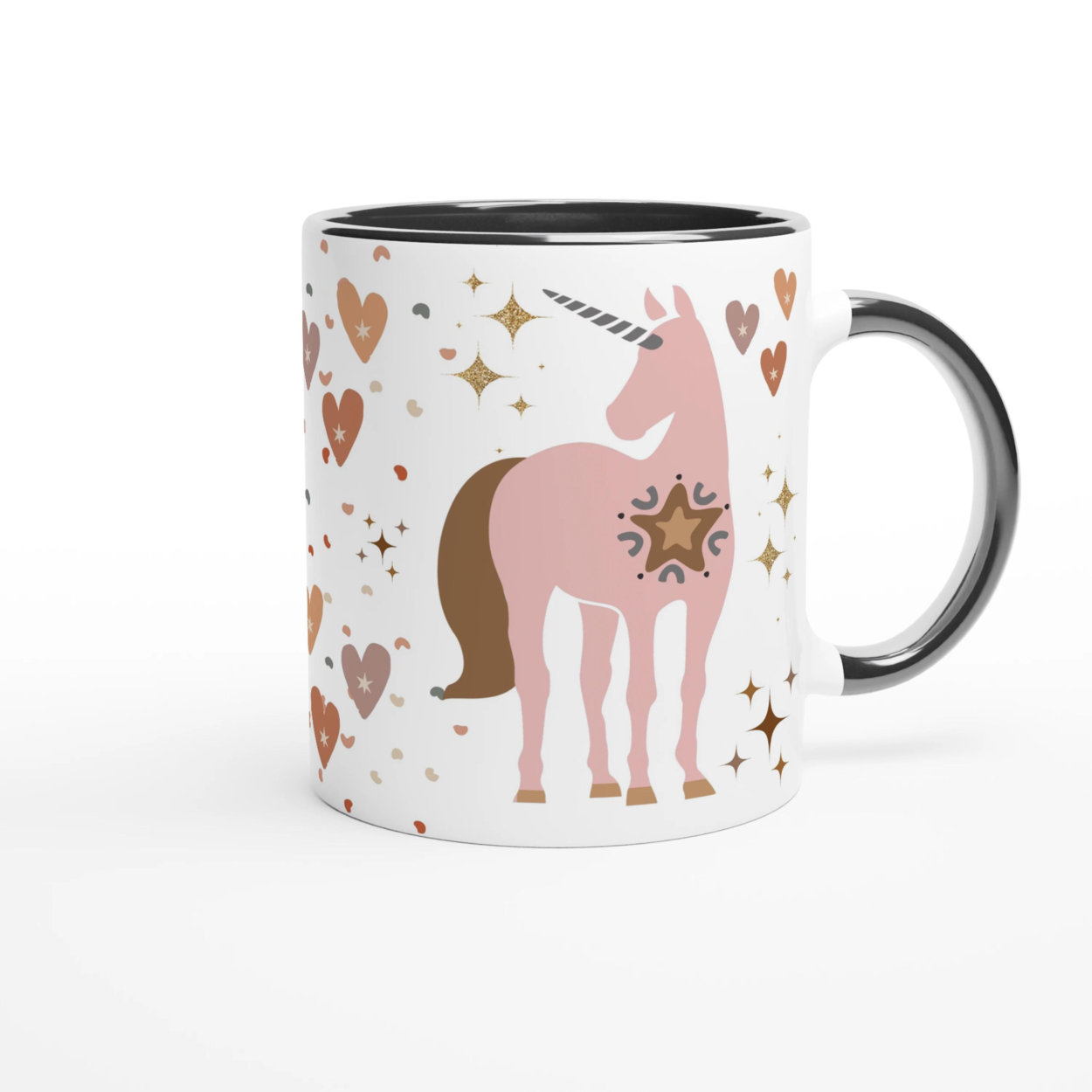 Mug licorne personnalisé pour enfants – Cadeau féérique avec prénom