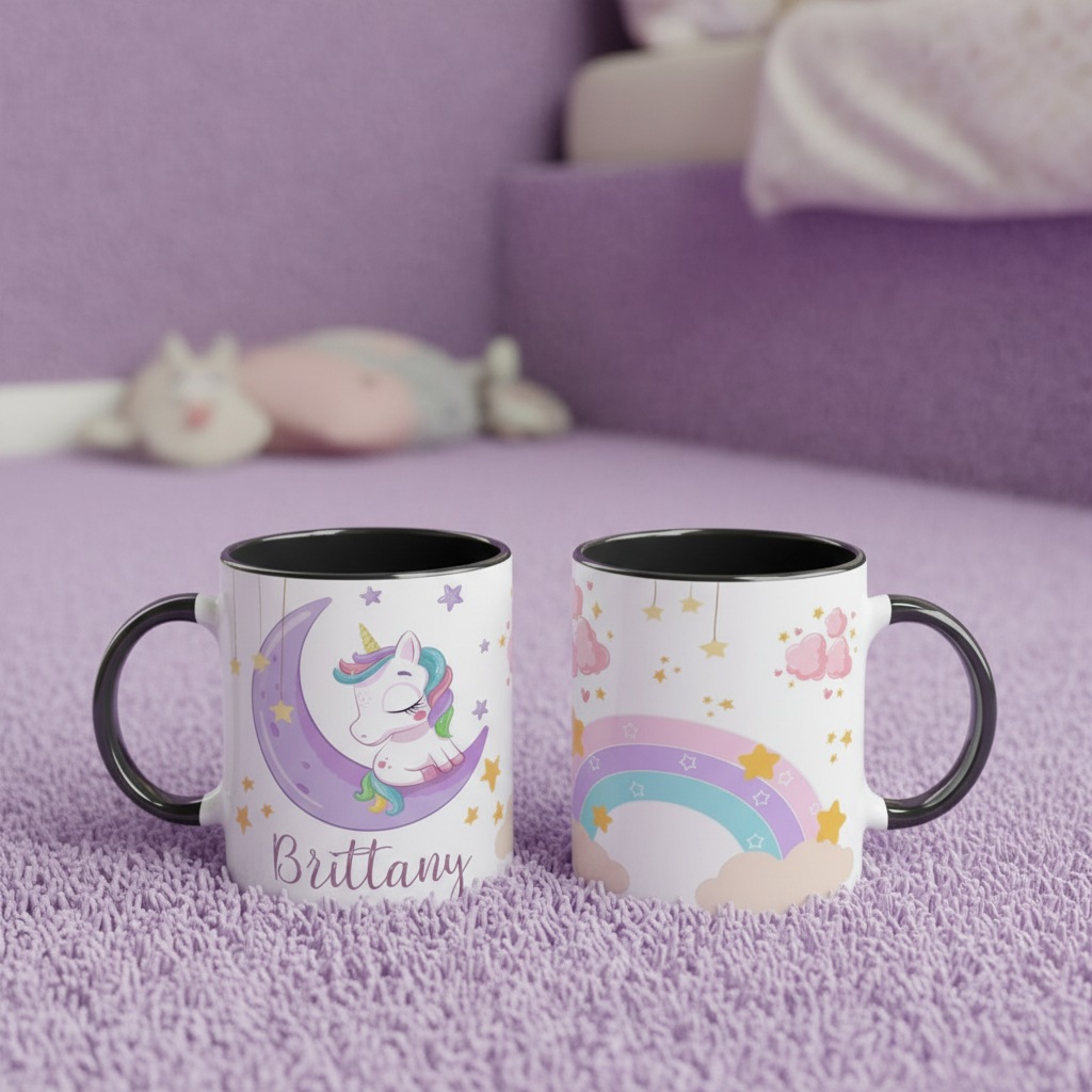 Mug Licorne Personnalisé avec Prénom