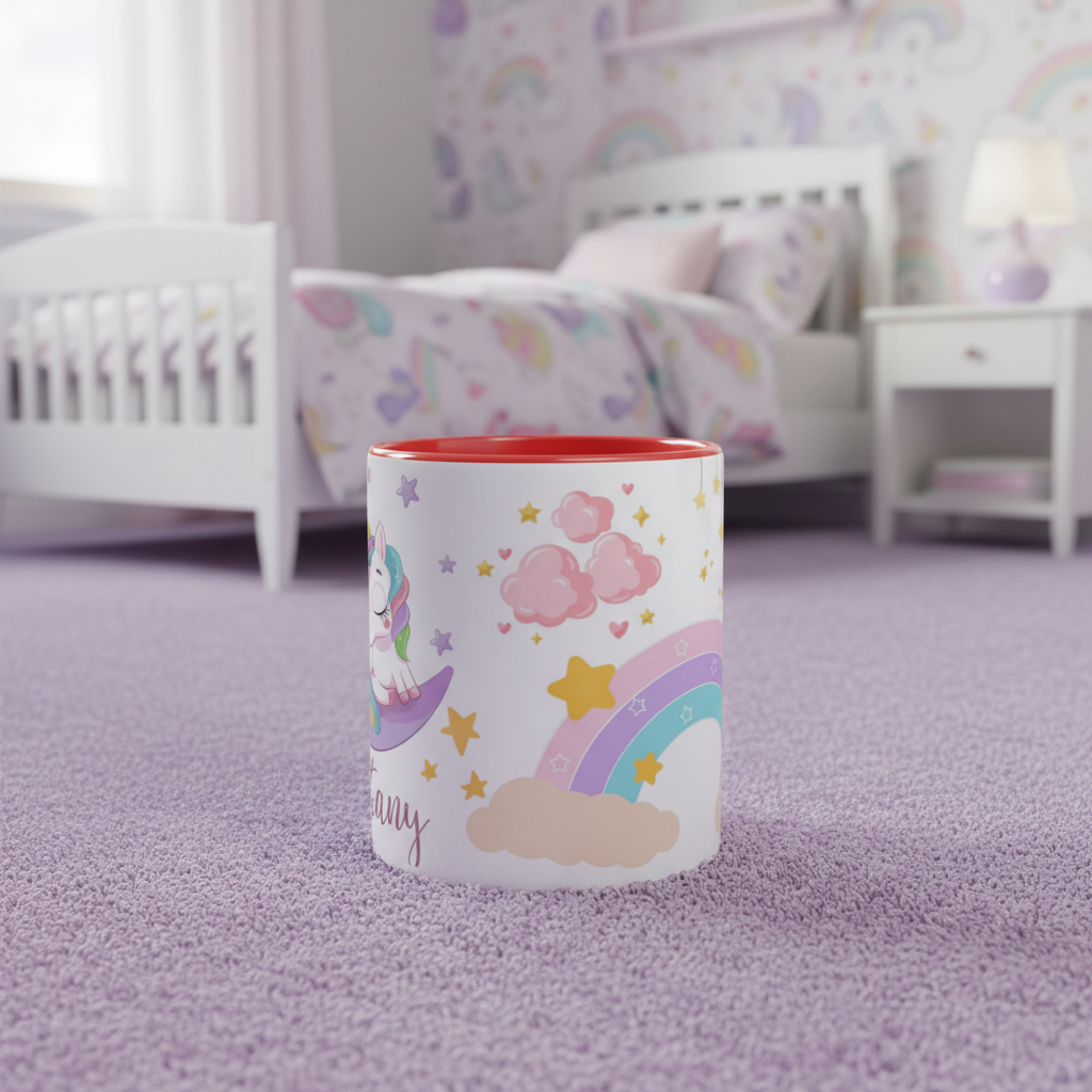 Mug Licorne Personnalisé avec Prénom