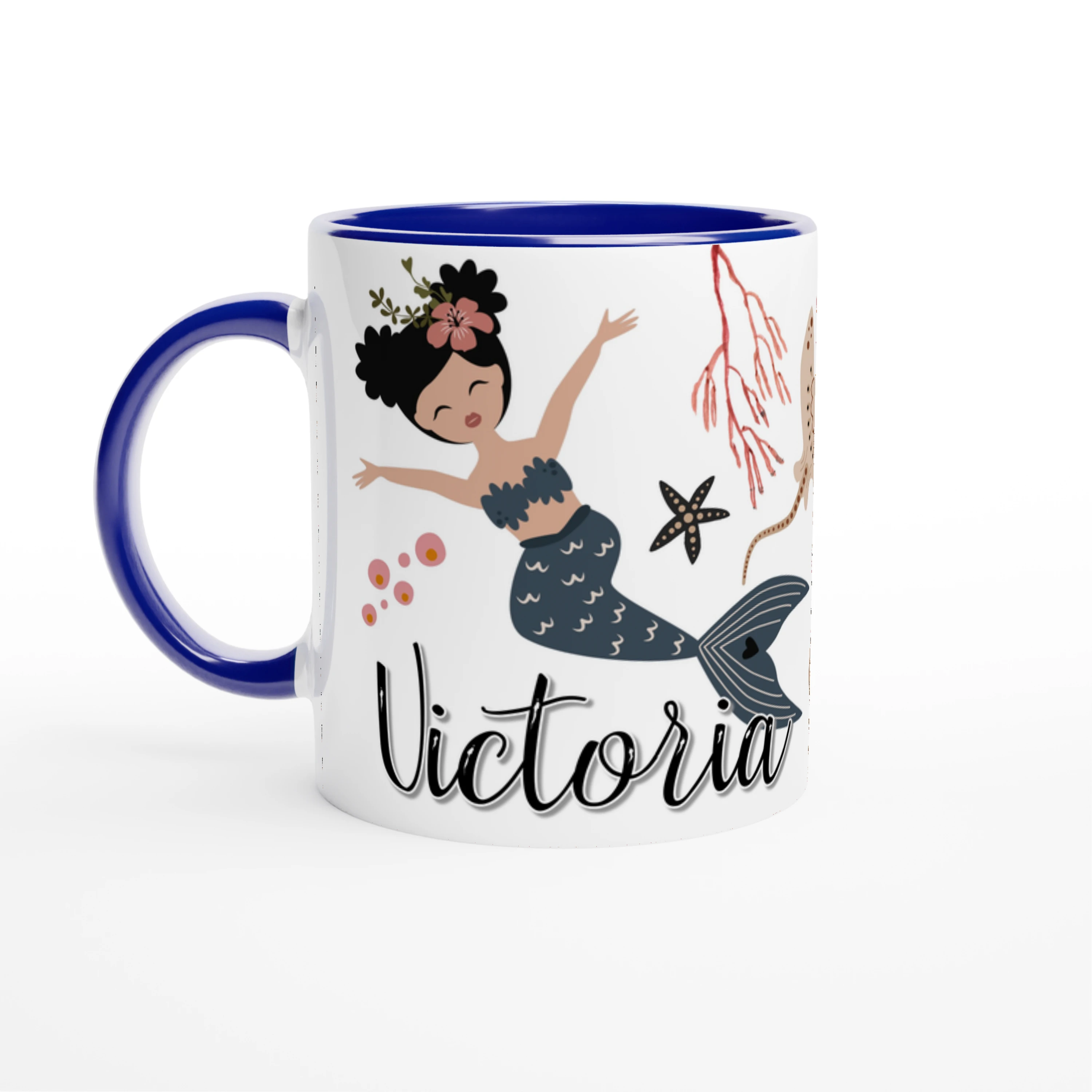 Mug personnalisé sirène pour enfant – Cadeau unique et magique 🌊✨