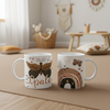Mug enfant personnalisé avec illustration papillon et design doux