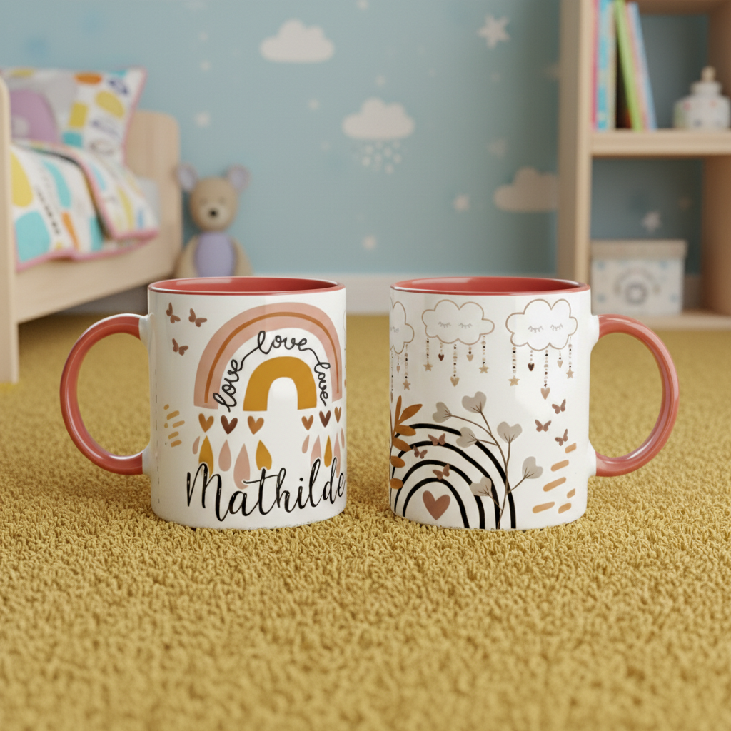 Mug personnalisé enfant idéal comme cadeau original et utile
